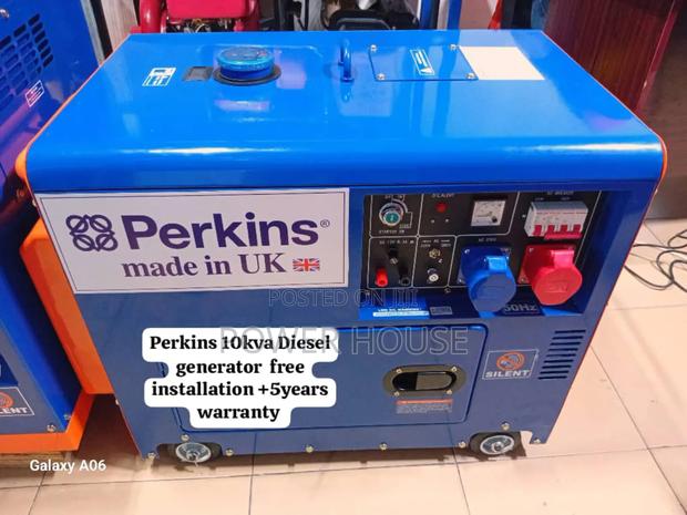 Power Set Perkins Diesel Generator 10kva Silent · Photo 1
