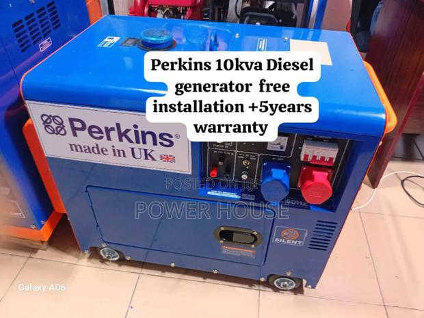 Energy Set Perkins 10kva Diesel Generator Cool · Photo 1