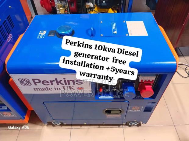 Energy Storm Pro Perkins Diesel Generator 10kva Silent · Photo 1
