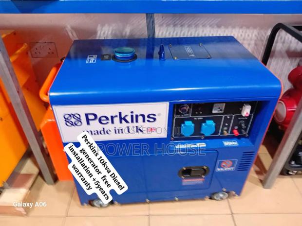 Wave Energy Perkins Diesel Generator 10kva Silent · Photo 1