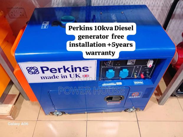 Master Max Perkins Diesel Generator 10kva Silent · Photo 1