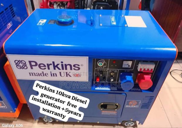 Ecstatic Class Perkins Diesel Generator 10kva Silent · Photo 1