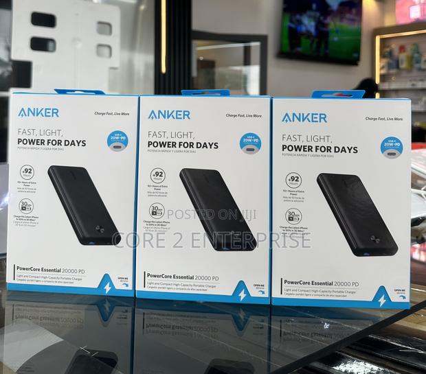 Anker 20000mah Power Bank (20w Pd) – Original · Photo 1