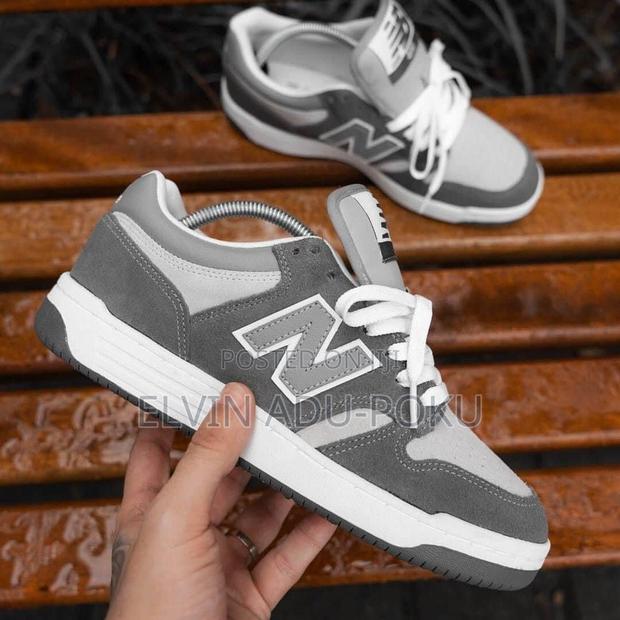 Men’S Grey New Balance 480 Trainers. · Photo 1