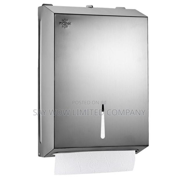 Rulopak Stainless Steel Maxi Hand Paper Towel Dispenser · Photo 1