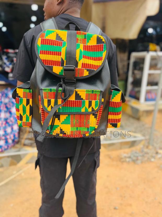 African Print Backpacks · Photo 3
