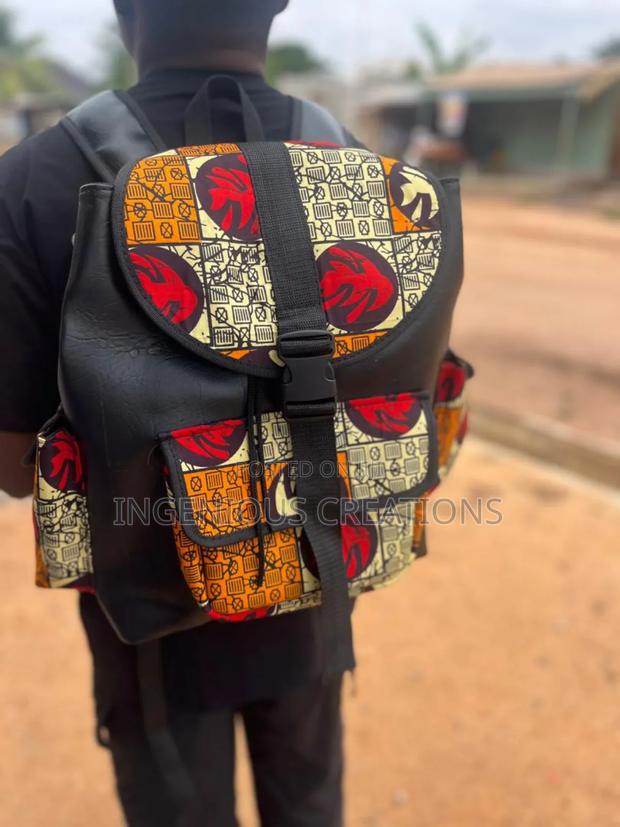 African Print Backpacks · Photo 5