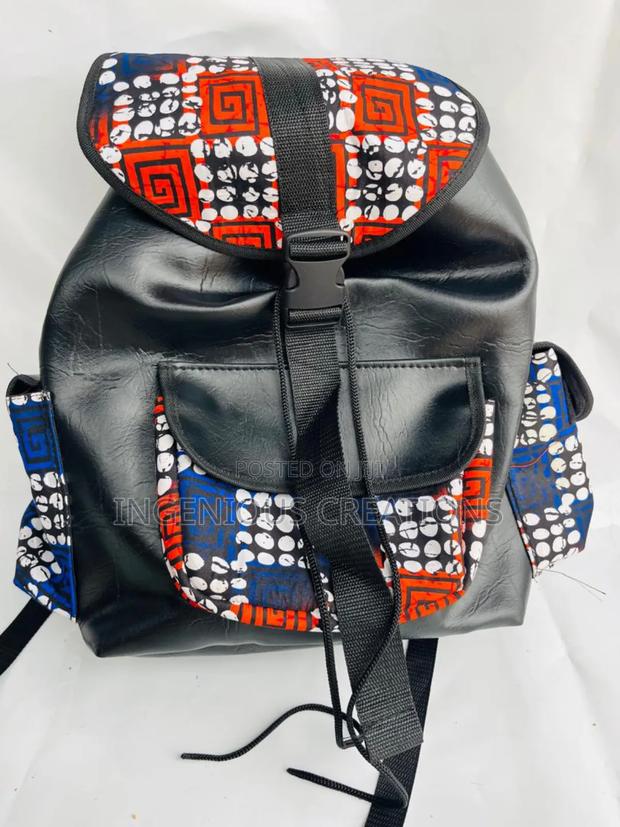 African Print Backpacks · Photo 1