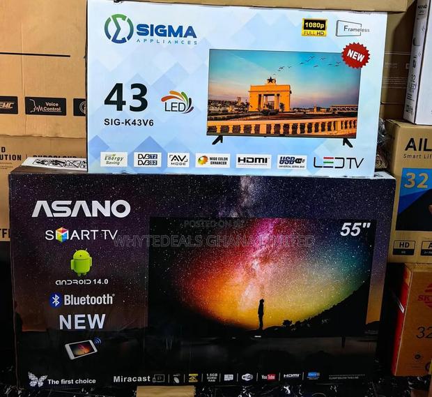 Uhd 4k Frameless Asano 55" Smart Android Tv| Voice Control · Photo 1