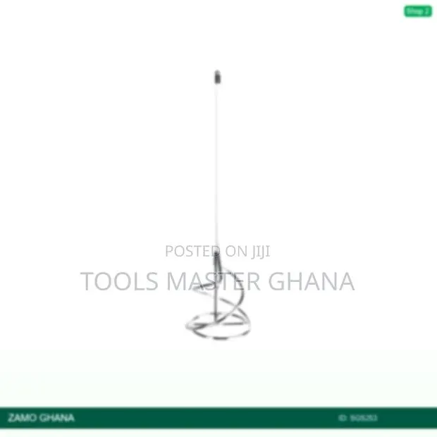 Paint Mixer Hex / Chrome 100*425 Paddle - Sgs253 · Photo 1