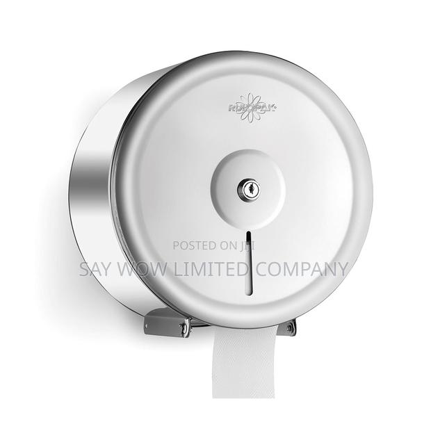 Rulopak Stainless Steel Jumbo Toilet Roll Dispenser · Photo 1