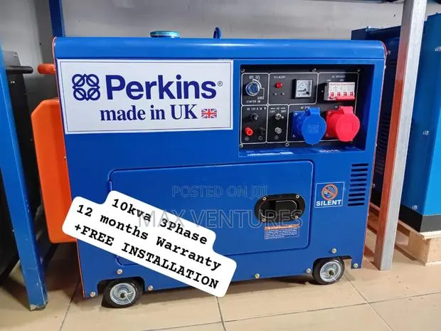 10kva Diesel Perkins 3phase Generator Mighty · Photo 1