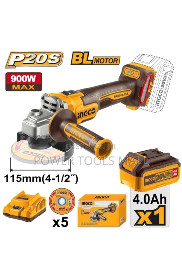 Ingco Cordless Angle Grinder Cagli271532 · Photo 1