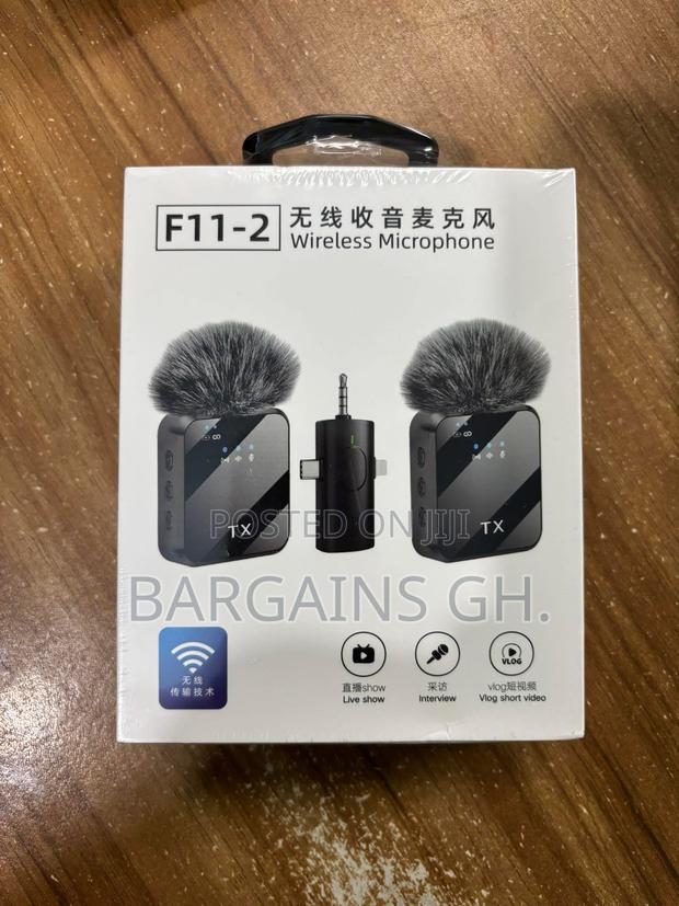 Lavalier F11-2 Noise Canceling Wireless Microphone · Photo 3