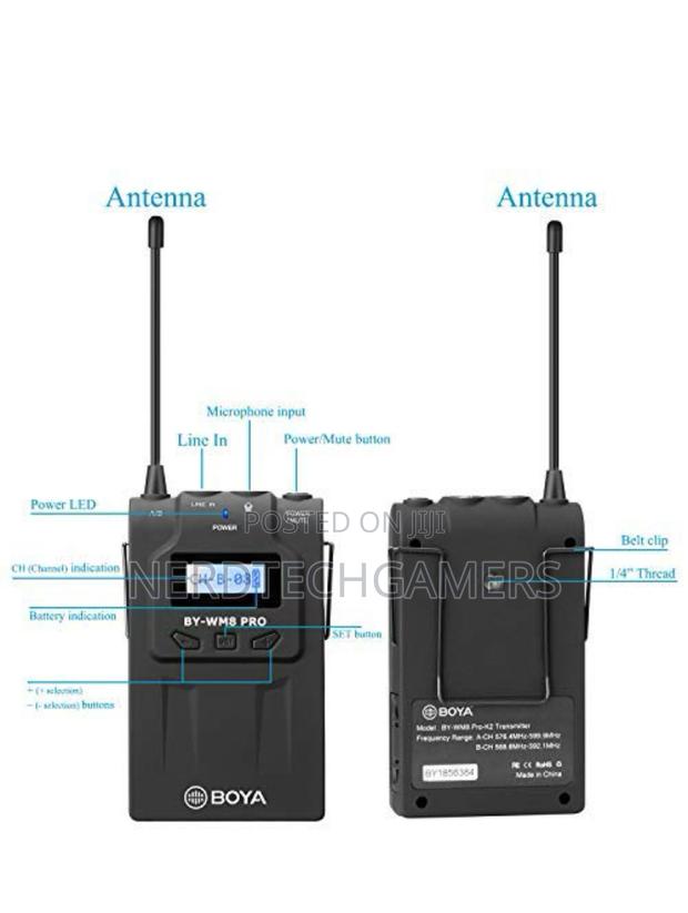 Boya by-Wm8 Pro Dual-Channels Lavalier Wireless Microphone · Photo 3