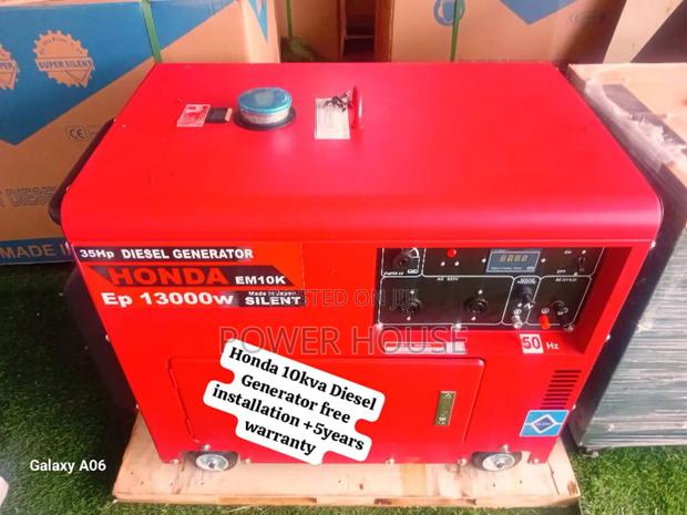 Package Power Honda Diesel Generator 10kva Silent · Photo 1