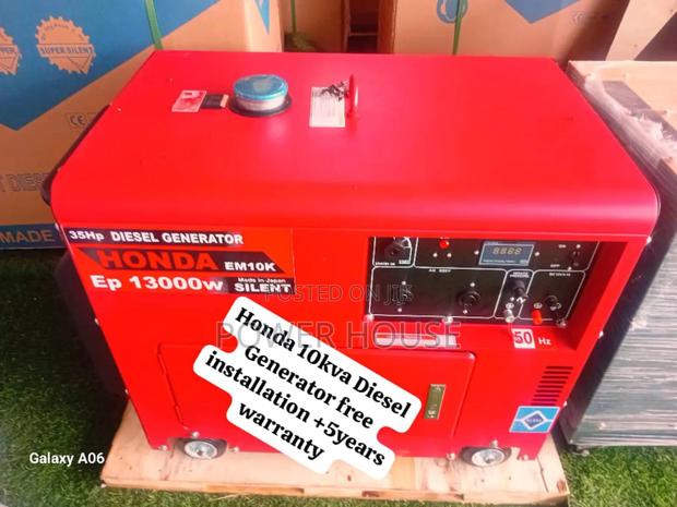 Power Energy Unit Honda Diesel Generator 10kva Silent · Photo 1