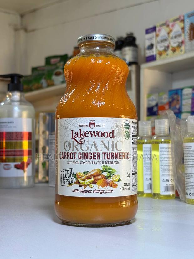 Lakewood Organic Carrot Ginger Turmeric Juice · Photo 1