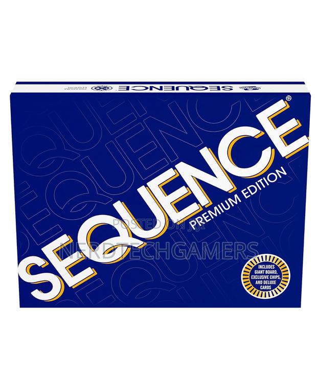 Sequence- Original Game With Folding Board, Cards and Chips · Photo 2