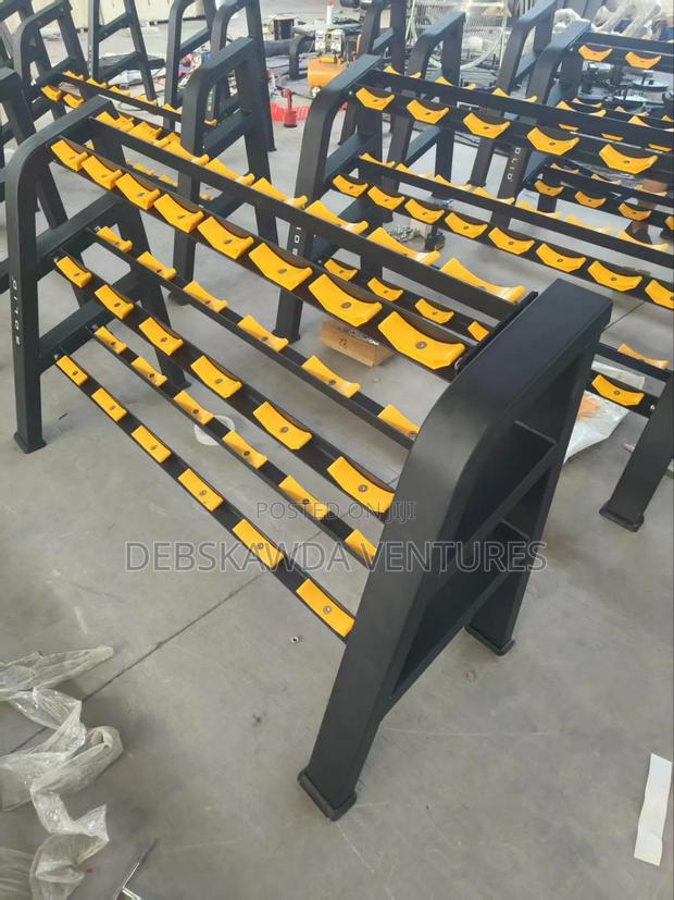 3 Level Commercial Gym Rack · Photo 1