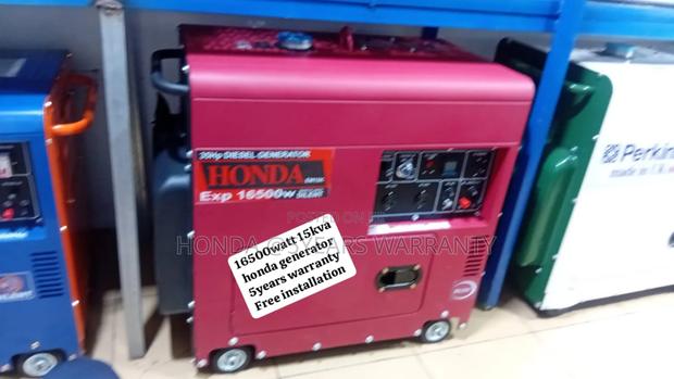 Large Commercial Generator Honda 15kva 16500watt Generator · Photo 1