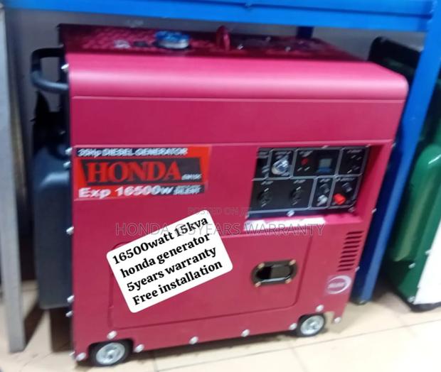 Emergency Backup Honda 15kva 16500wat Diesel Generator 15kva · Photo 1