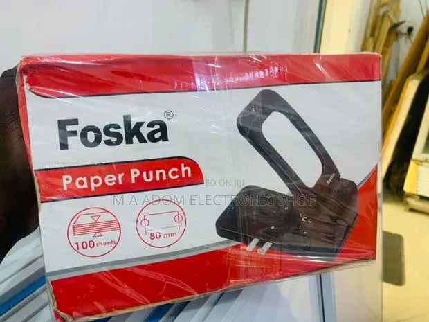Affordable Foska Office Heavy Duty Metal Manual Paper Punch · Photo 1