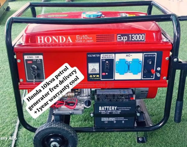 Power Crown Honda Petrol Generator 10kva Silent · Photo 1