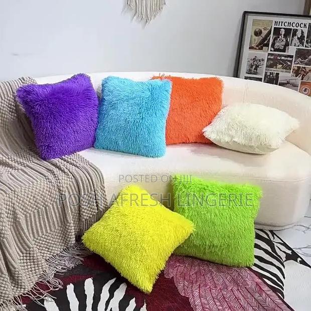 Fur Fluffy Armrest Pillows · Photo 1