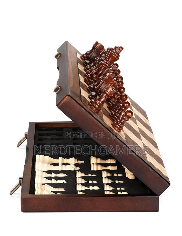 Magnetic Wooden Chess Set for Adults Kids 15'' Chess Board · Photo 2