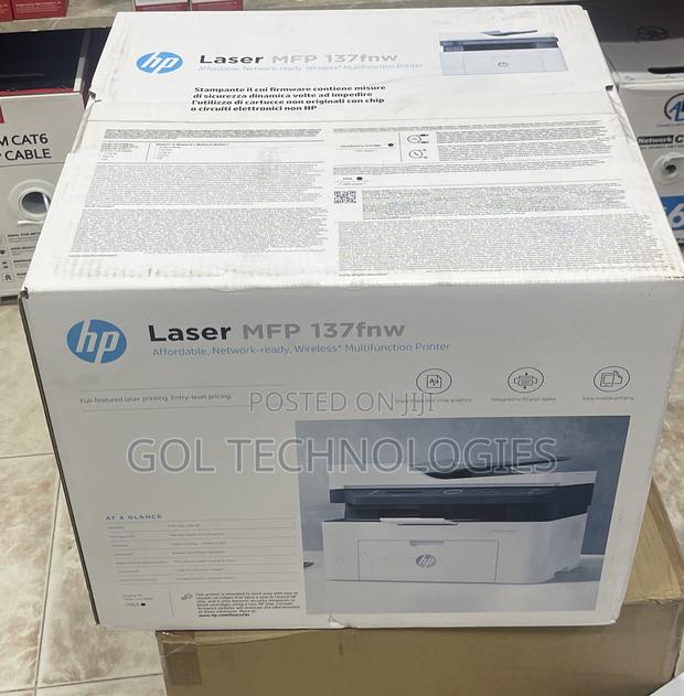 HP Laser MFP 137fnw All in 1 Multifunction Wireless Printer · Photo 3