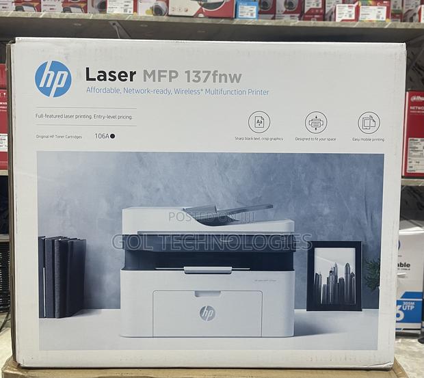 HP Laser MFP 137fnw All in 1 Multifunction Wireless Printer · Photo 1