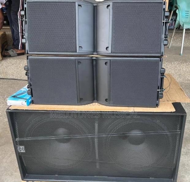 12inches Pair of Kara Line Array and Martins Audio Bass Pair · Photo 1