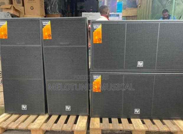 Electro-Voice (Ev) Full Range and Double Bass Speakers · Photo 1
