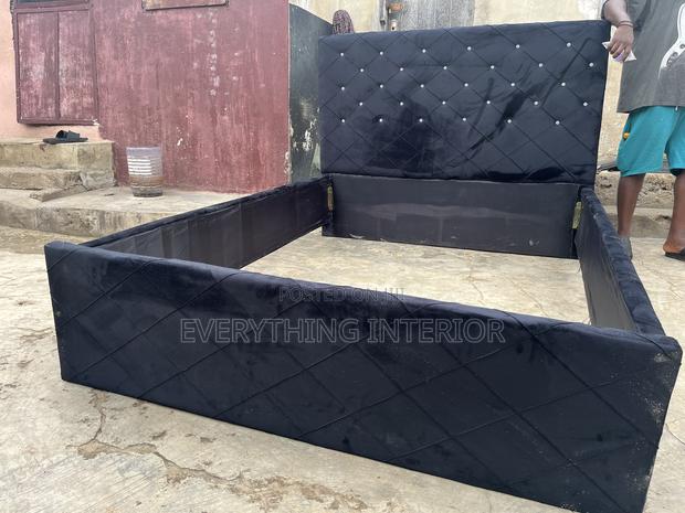 Brand New Black Foreign Double Bedframe for Sale · Photo 1