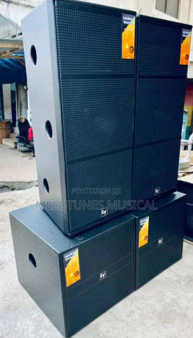 Full Range Electro-Voice and Single Bass Speakers · Photo 1