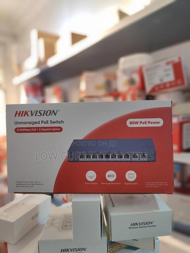 Hikvision 8port Switch 2 Uplink Gigabit · Photo 1