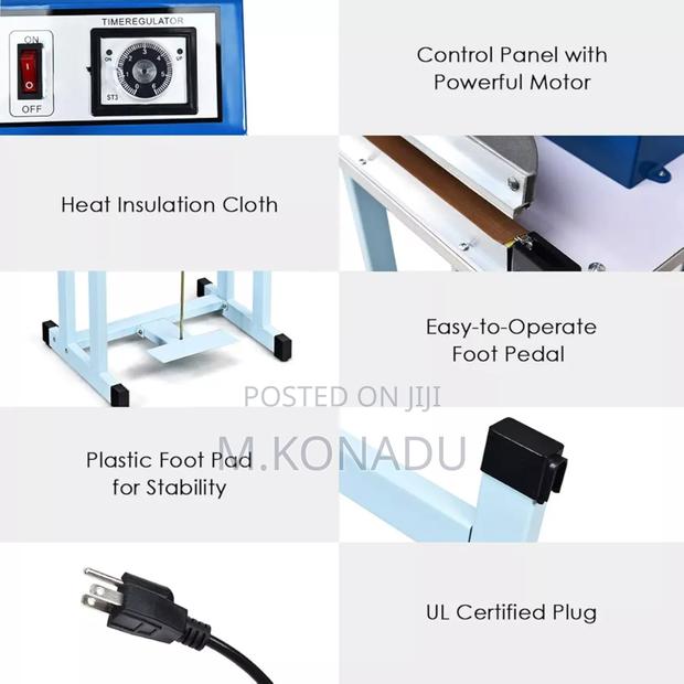Goplus 110v 12" Foot Pedal, Heat Seal "Sealing Machines" · Photo 2