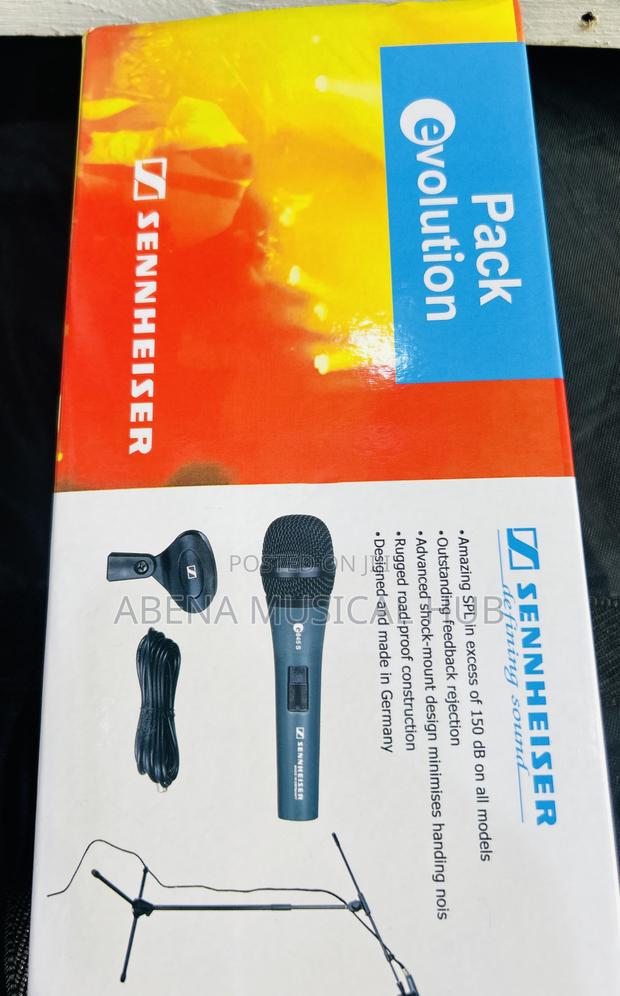 Sennheiser E845-S Dynamic Super Cord Microphone · Photo 1