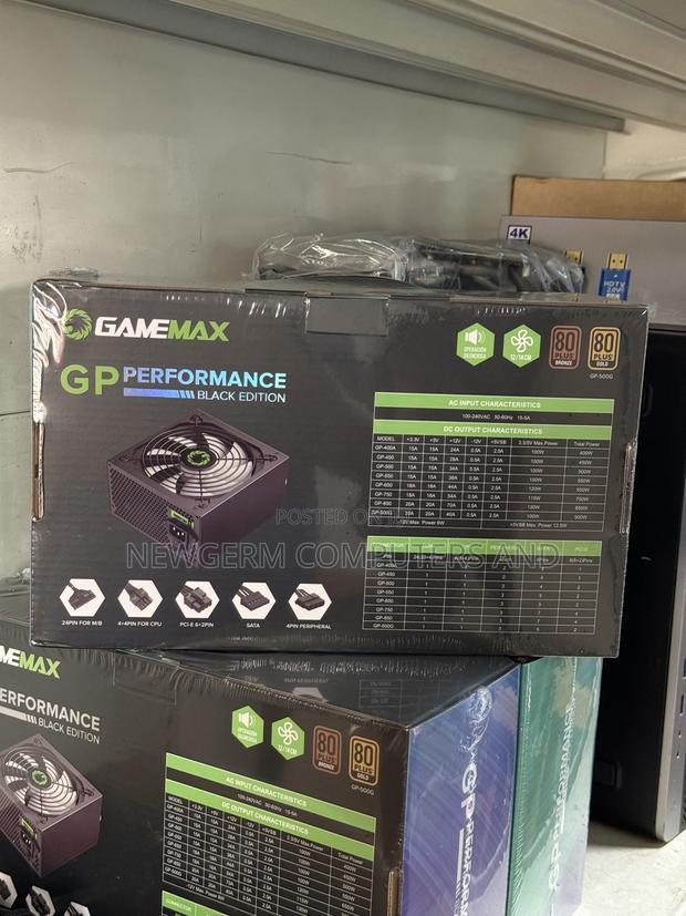 Gamemax 750w Gaming Power Supply* 80plus Gold Certified · Photo 3