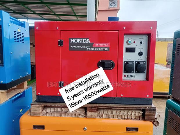 Industrial Strength 15kva Silent Diesel Generator · Photo 1