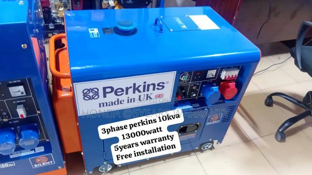 Meadow Power Systems 3phase Perkins 10kva 13000watt Diesel · Photo 1