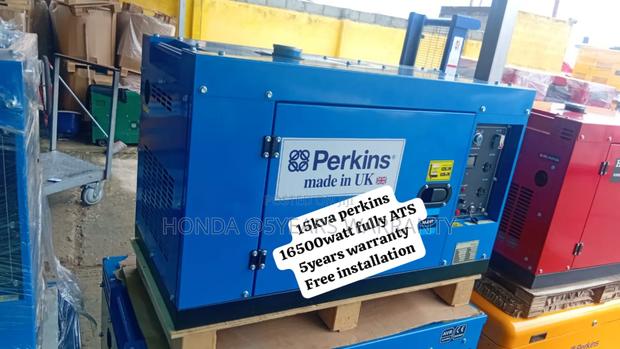 Made Uk Perkins 15kva 16500watt Diesel Generator 15kva Ats · Photo 1