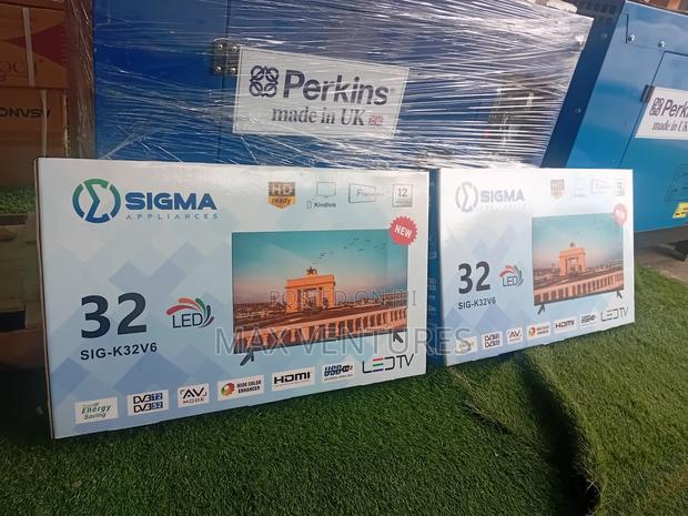 New Sigma 32" Led Frameless Television Energy Saving · Photo 2