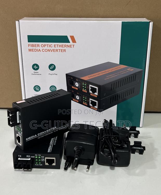 Fiber Optic Ethernet Media Converter GSD-11s20c 20km · Photo 1