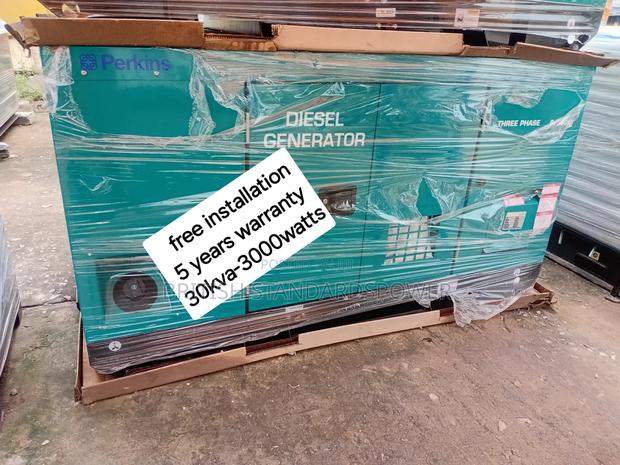 Renewable Energy 30kva Silent Diesel Powered Generator · Photo 1