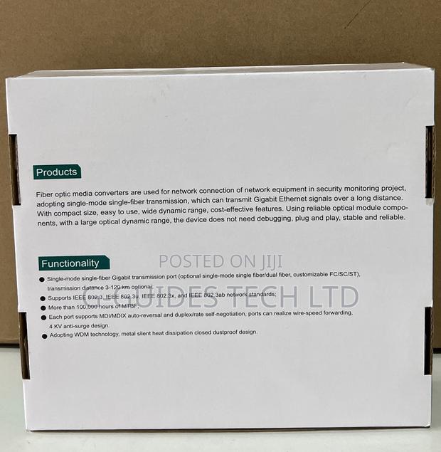 Fiber Optic Ethernet Media Converter GSD-11s20c 20km · Photo 4
