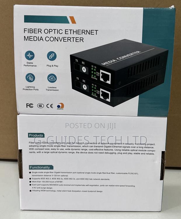 Fiber Optic Ethernet Media Converter GSS-11s3cab 3km Sc · Photo 4