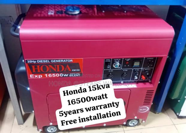 Smart Generator Technology Honda 15kva 16500watt Diesel 15kv · Photo 1