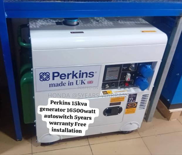 Electric Governor Perkins 15kva 16500watt Diesel Generator · Photo 1